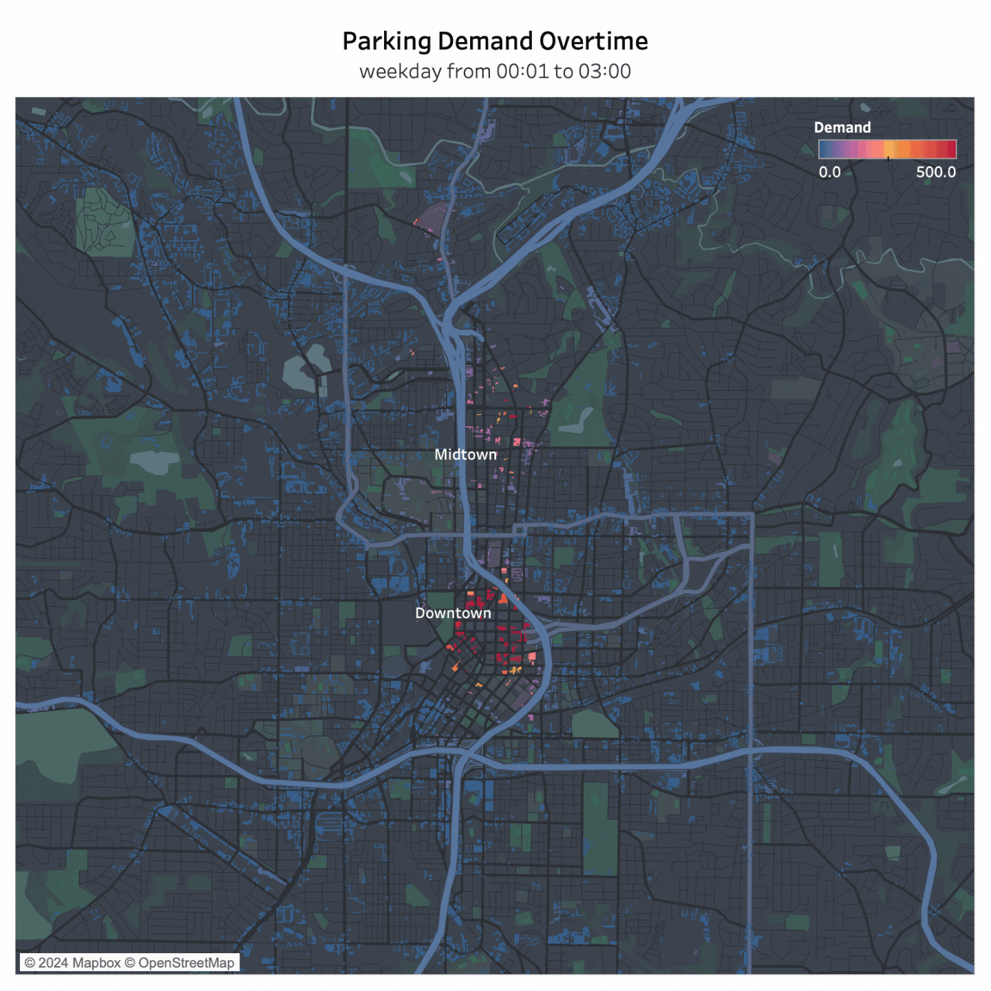 Parking Demand Imbalance